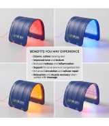 Flexible Silicone LED Light Therapy Dome | 4 Wavelength PDT Red Light Device For Home Skin Care